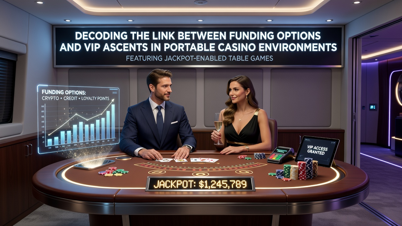 Mobile Casino-Umgebung mit Jackpot-Tischspielen und verschiedenen Zahlungsoptionen