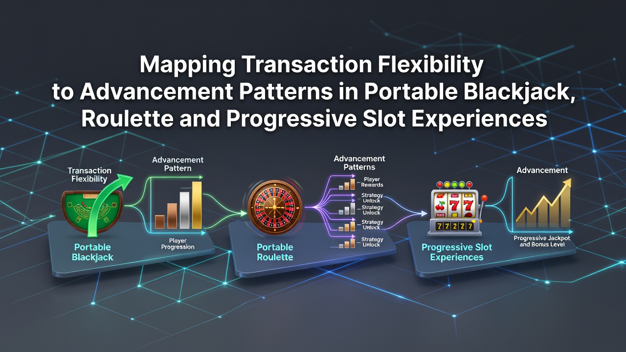 Mobile Transaktionsflexibilität in Blackjack, Roulette und Progressiven Slots
